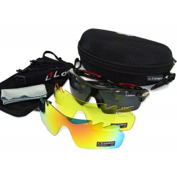 Przeciwsłoneczne okulary sportowe narciarskie lustrzanki Lozano dla sportowców