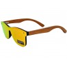 Okulary przeciwsłoneczne z filtrami dla kierowców polaryzacja uv400 lustrzanki klasyczne drewniane